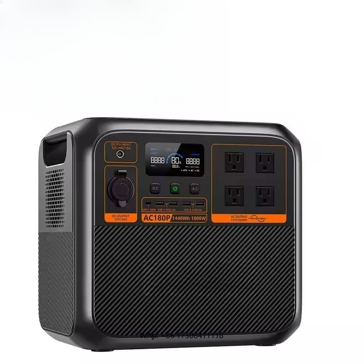 Renewable Energy Is - Portable Solar Generator AC180P 2000W Portable