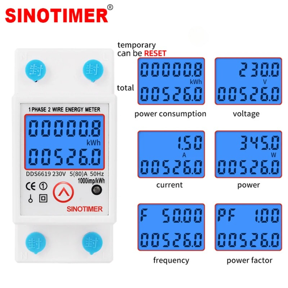 Renewable Energy Demonstration Kit - 220V AC 110V Digital Single Phase