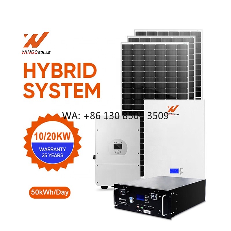 Solar Panel System 10Kw - customized Solar Energy Systems Complete Set