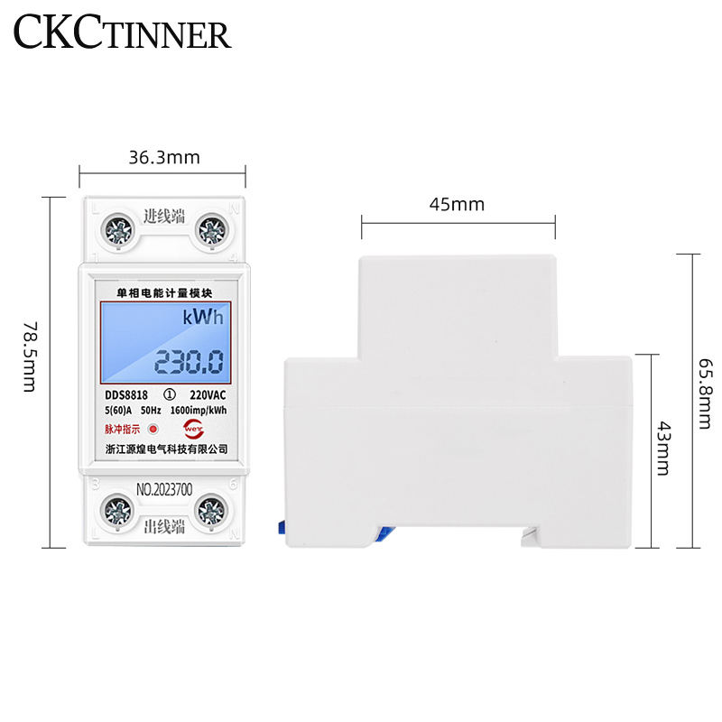 Din Rail LCD Digital Display S - Renewable Energy Demonstration Kit 评论和价格
