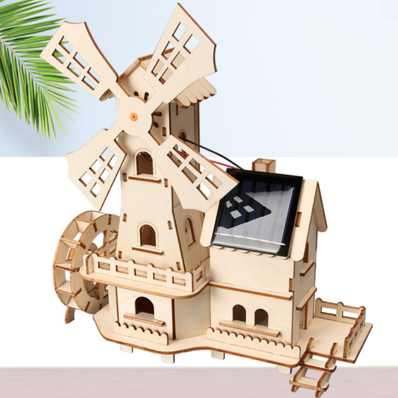 DIY Solar Energy Windmill Hous - Renewable Energy Demonstration Kit 评论和价格