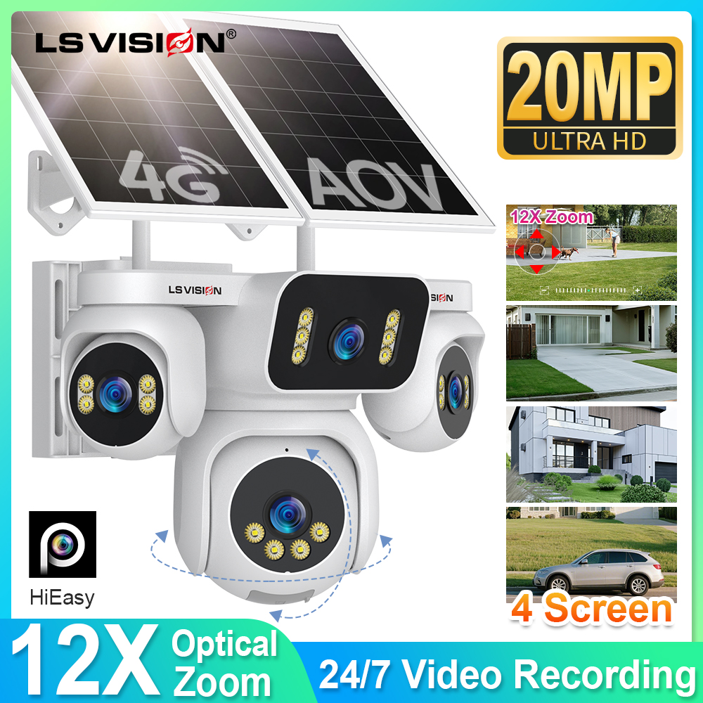 LS VISION 4 Screens AOV Solar  - Solar Panel Tilt Mount 评论和价格