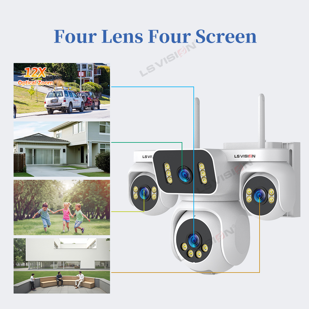 LS VISION 4 Screens AOV Solar  - Solar Panel Tilt Mount 评论和价格