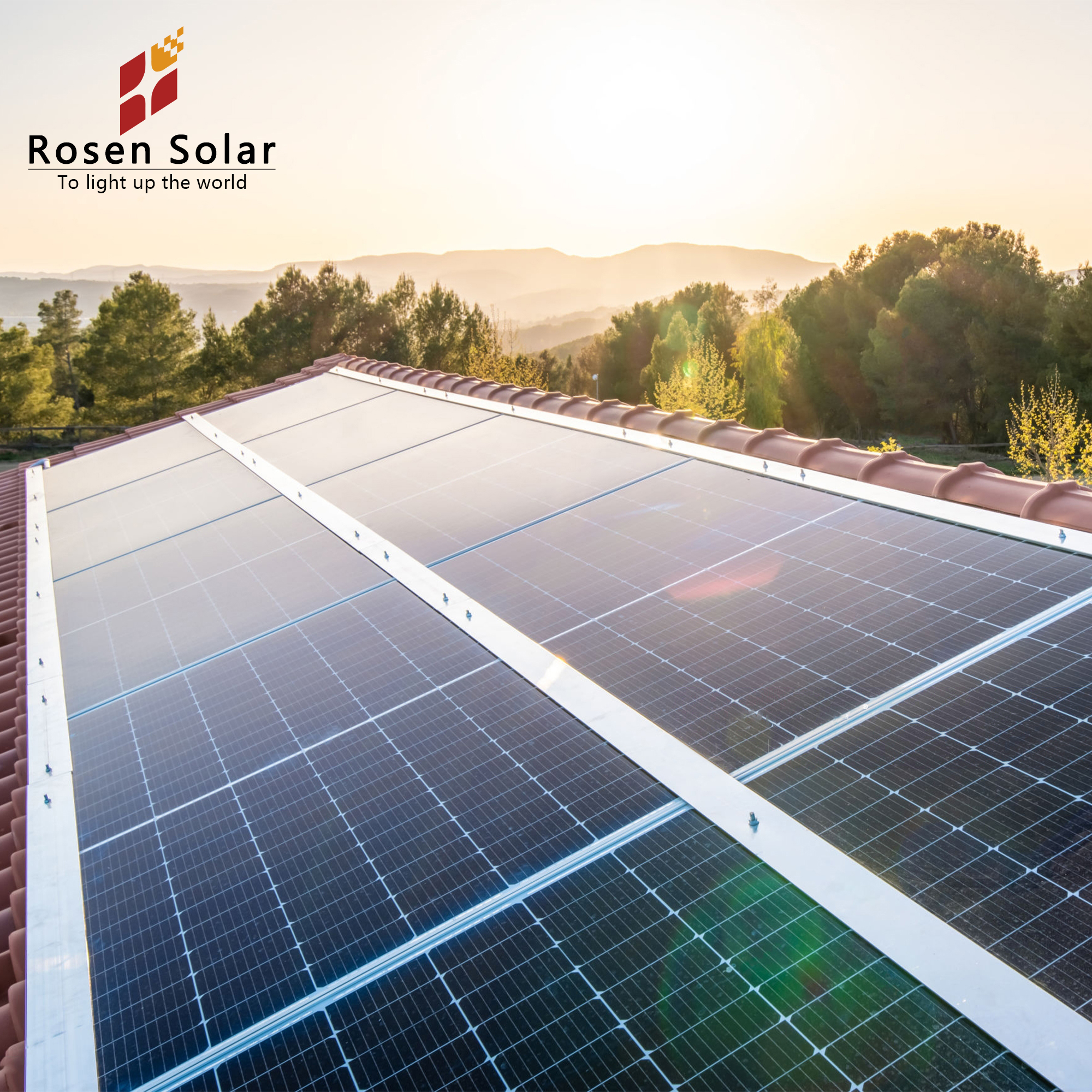 Rosen Panel Solar 10KW  20KW 3 - Solar Panel System 10Kw 评论和价格