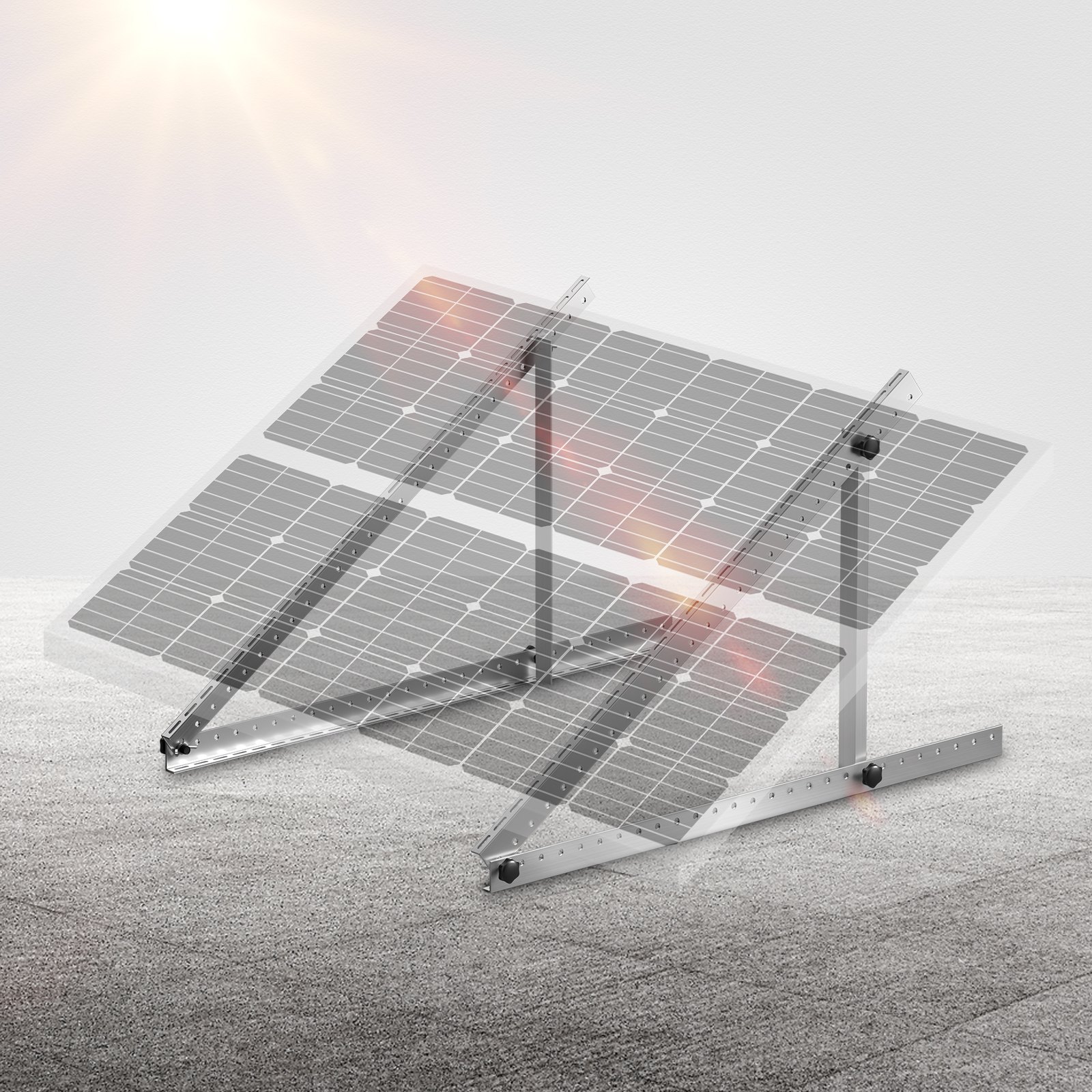 45-Inch Solar Panel Mount Brac - Solar Panel Tilt Mount 评论和价格