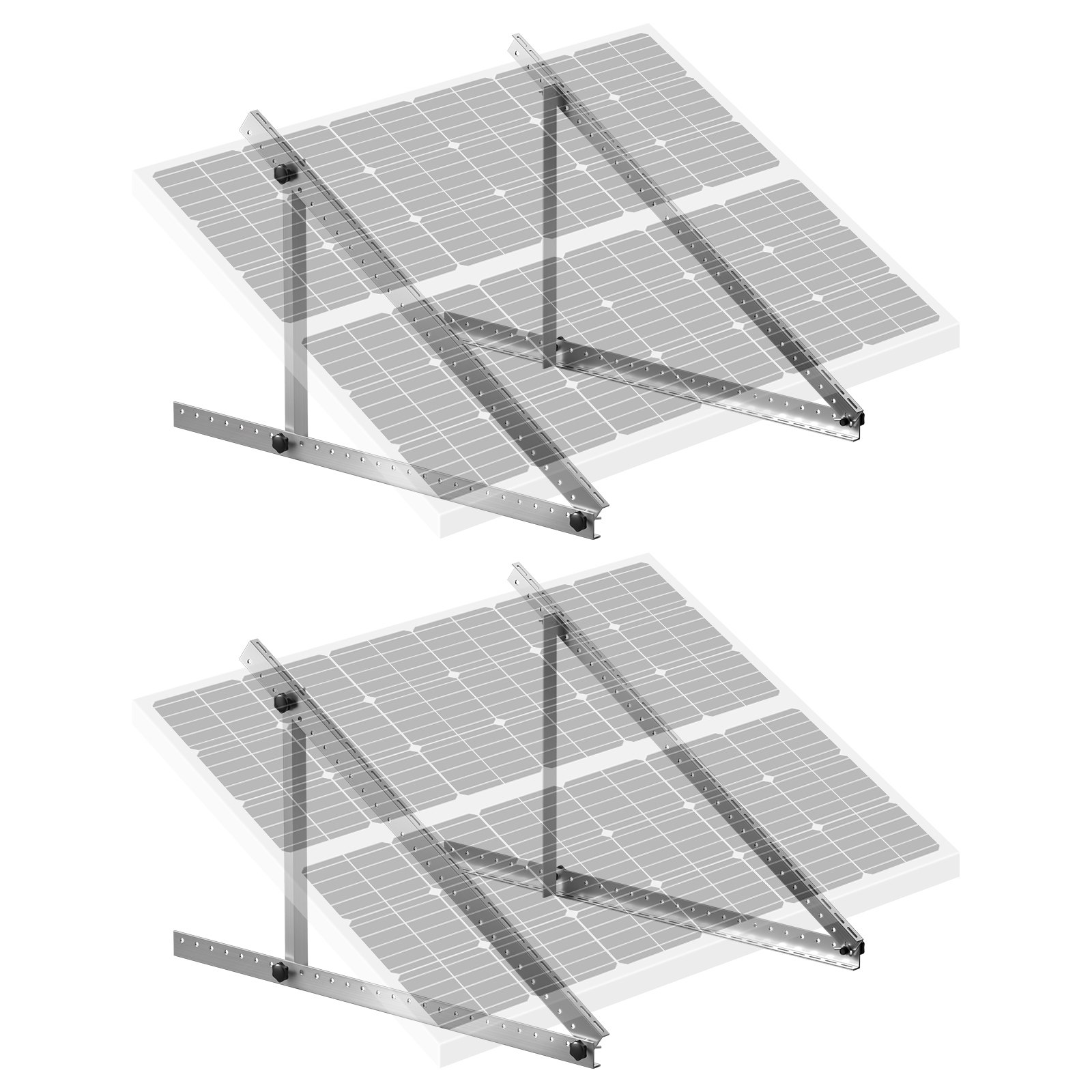 45-Inch Solar Panel Mount Brac - Solar Panel Tilt Mount 评论和价格